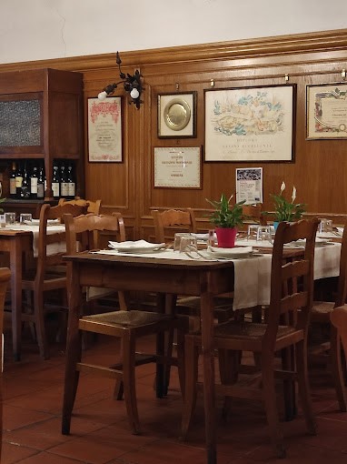 salle historique du restaurant Checchino dal 1887